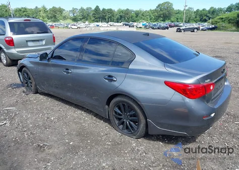 2017 Infiniti Q50 3.0T Premium from USA, damaged, VIN JN1EV7ARXHM834510